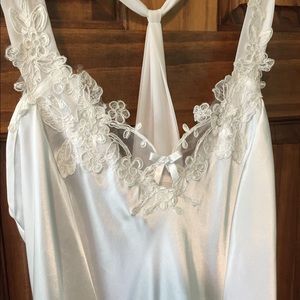 Off white bridal night gown. Size Med